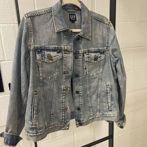 GAP Women's Light Blue Jean Jacket